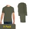 Gildan Men's Softstyle Short Sleeve Blank T-Shirt for DIY Printing & Craft Projects, Military Green